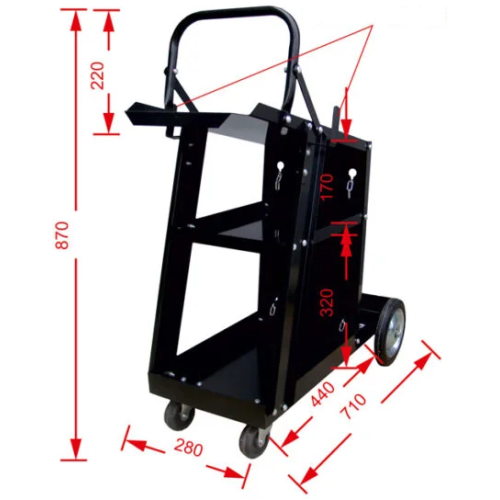 SUPER PASIŪLYMAS! Pusautomačio KOMPLEKTAS SHERMAN DIGIMIG 205 LCD SYNERGIC su skydeliu E5 ir vežimėliu
