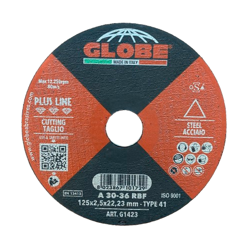Cutting disc Globe 125x22.2 steel - 2.5mm