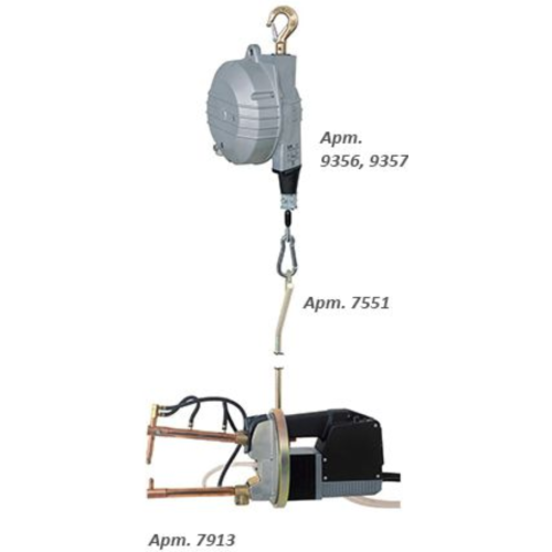 Gyroscopic suspension for spot guns 7900/7902/7903/7911