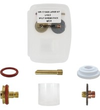 "Pyrex T17/18/26" didelis trumpas TIG rinkinys - 2,4