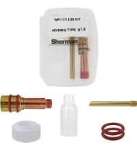 "Pyrex T17/18/26 45VMNQ" TIG rinkinys - 1,6