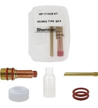 "Pyrex T17/18/26 45VMNQ" TIG rinkinys - 2,4