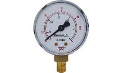 Monometer Ar/CO2 2M ⌀ 50 mm, for reducer Mini