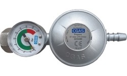 Reduktorius su monometru propanui – butanui LPG RB-PBW buitinis (viryklėms)