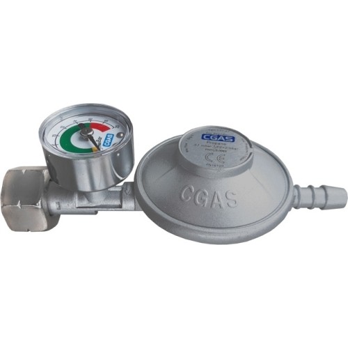 Reduktorius su monometru propanui – butanui LPG RB-PBW buitinis (viryklėms)