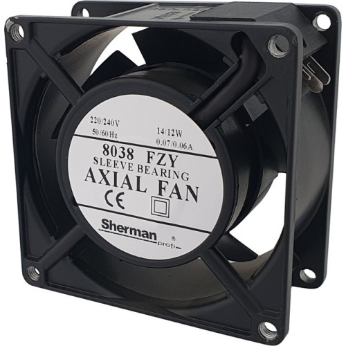 Valve base 8038 FZY ST 80x80x38mm AC 230 V