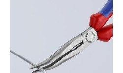 Snipe nose combination bent pliers 200mm KNIPEX