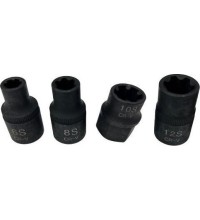 Galvučių rinkinys 1/2" RIBE (6S-12S) 4vnt