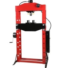 Hydraulic shop press with gauge 50t (foot pump)