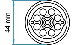 Rubber jack pad 44mm