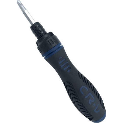 Atsuktuvas su keičiamais antgaliais (9vnt)