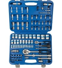 1/4" + 1/2" Dr. Socket set 94pcs. 12pt