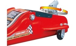 Trolley jack with rotating handle 2.5t. Low profile