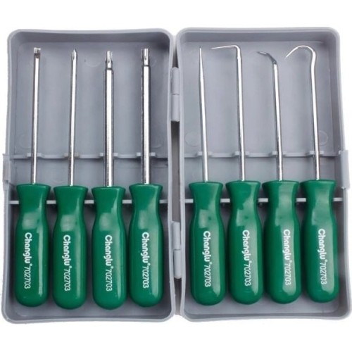 Seal ring set of drawing and screws 8pcs.