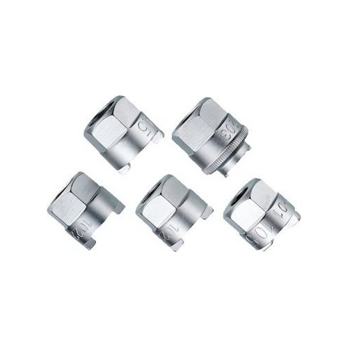 Strut nut socket set 5pcs.