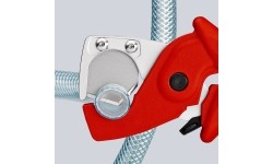 Kirpimo replės plastikiniams vamzdžiams KNIPEX
