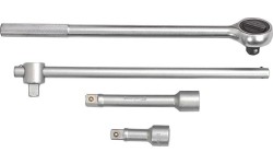 3/4" Galvučių rinkinys 21vnt.