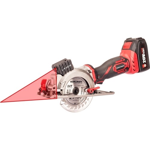 Li-ion Cordless Circular Saw with laser 20V