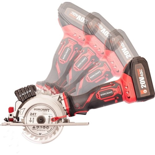 Li-ion Cordless Circular Saw with laser 20V