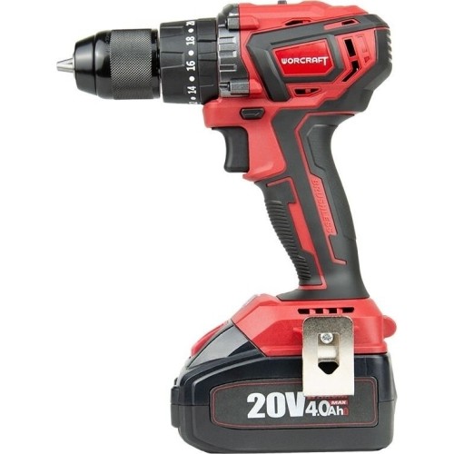 Akumuliatorinio suktuvo-gręžtuvo ir kampinio šlifuoklio rinkinys 20V LI-ION (XCUBE dėžė)