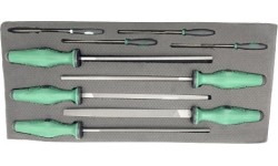 Tray. File set 9pcs.