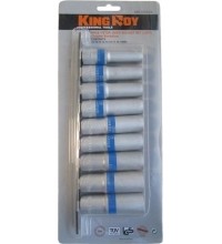 1/2" Dr. Deep socket set 9pcs. 6pt