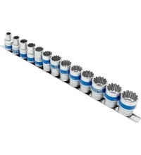1/2" Dr. Socket set 13pcs. SPLINE