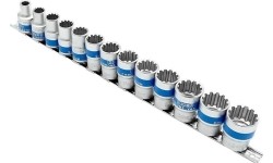 1/2" Dr. Socket set 13pcs. SPLINE