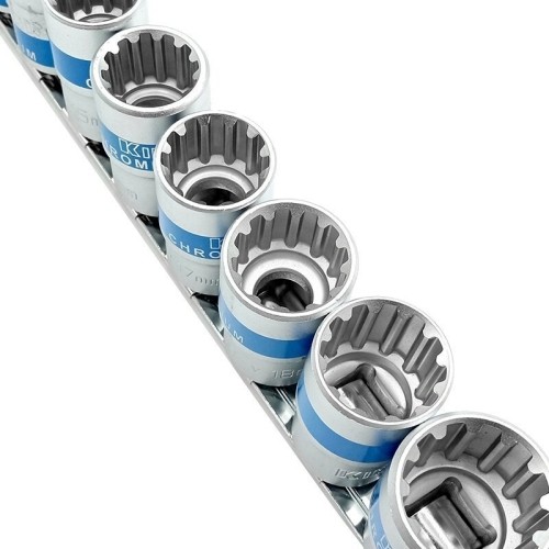 1/2" Dr. Socket set 13pcs. SPLINE