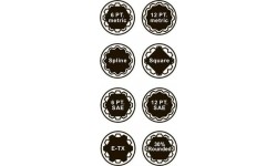 1/2" Dr. Socket set 13pcs. SPLINE