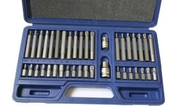 Screwdriver bit set 40pcs. TORX. HEX. SPLINE