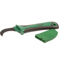Wire stripping knife (curved blade)