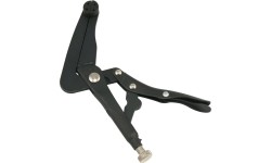Motorcycle brake piston removal locking pliers