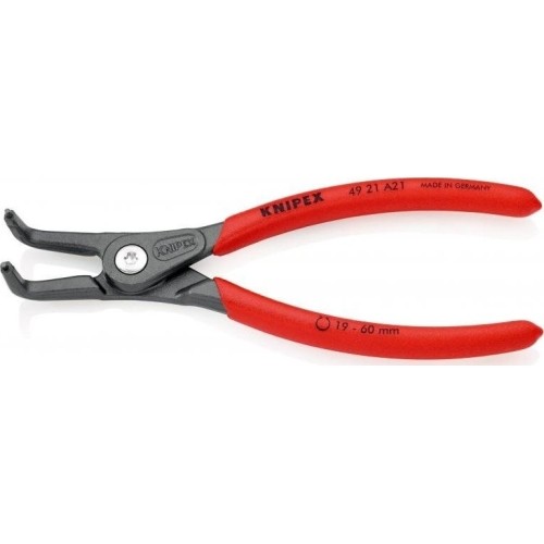 Precision circlip pliers. External. Bent 165mm (Ø19-60mm) KNIPEX