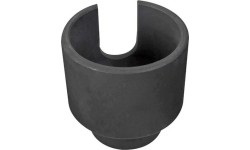 Speciali galvutė smūginė su išpjova vairo traukės antgaliui