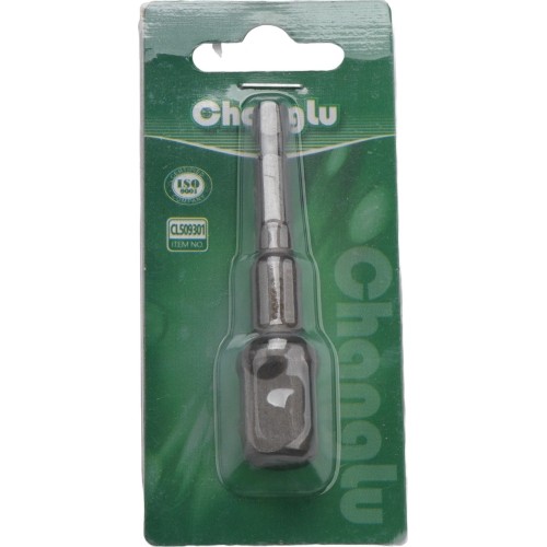 1/2" Dr. Impact adapter for bits HEX 1/4", S2