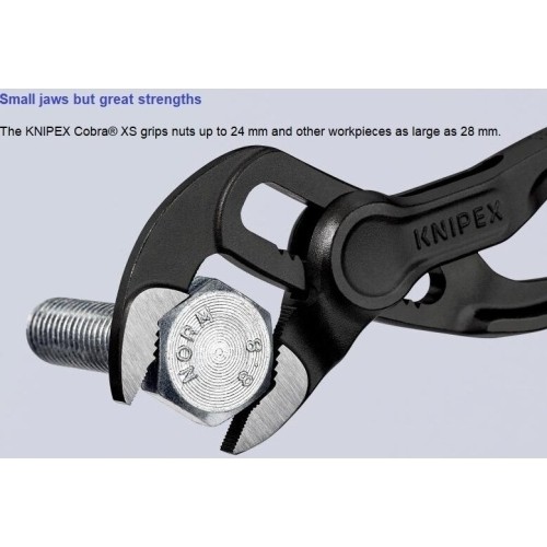 High water pump pliers KNIPEX Cobra with locking 100mm