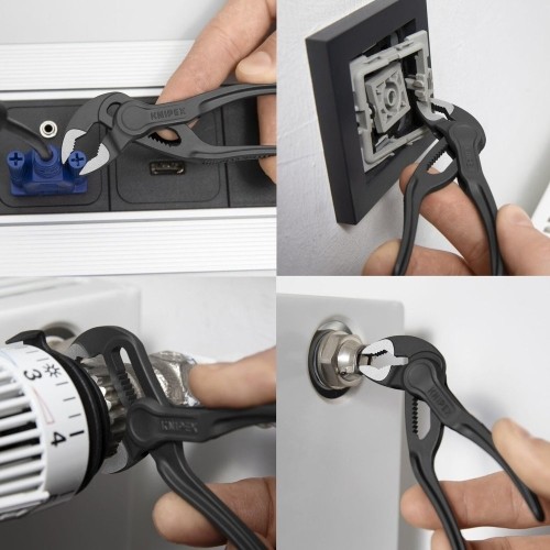 High water pump pliers KNIPEX Cobra with locking 100mm