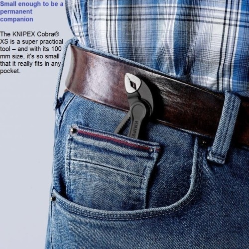 High water pump pliers KNIPEX Cobra with locking 100mm