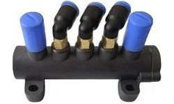 Ratų montavimo staklių complete 5-way valve [l-union]. Atsarginė dalis