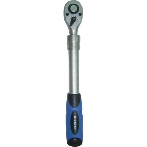 1/2" Dr. Quick-release ratchet with prolongation, L320/450mm