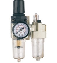 Oro srauto reguliatorius 1/4" su filtru ir tepaline