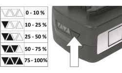 Akumuliatorius akum. įrankiams WORCRAFT 20V 4.0Ah