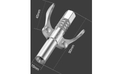 Hydraulic coupler 6jaw quick release M10x1mm (1/8")