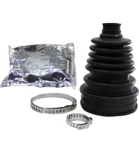 CV boot with clamps and grease