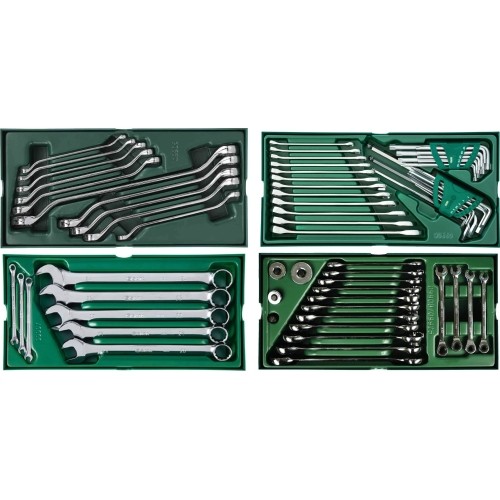 Įrankių spintelė NTBR4007X su SATA įrankiais 300vnt.