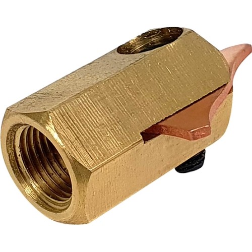 Mandrel clamp for triangular washers