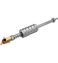 Arbor for triangular washers with inertia hammer