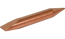 Electrodes for butt welding and corrugated wire