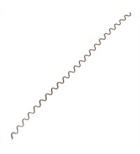 Corrugated wire (pack of 10 pieces)